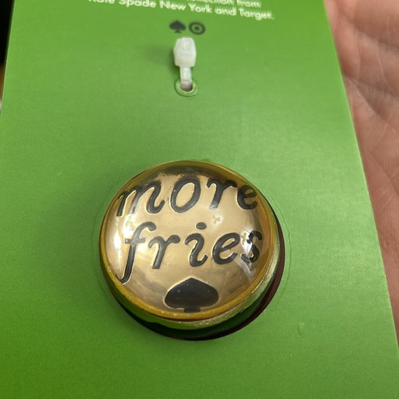 Kate Spade 8 ball keychain bag charm - Picture 3 of 3